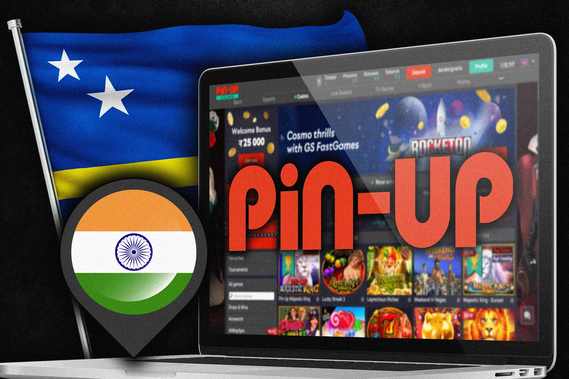 Pin-Ip is a licensed online casino and sportsbook.