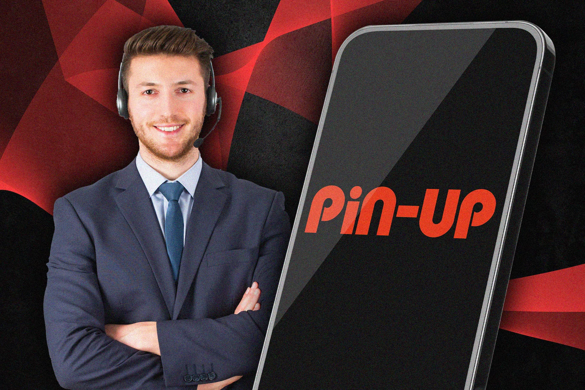 Contact the support team right in your Pin-Up app.