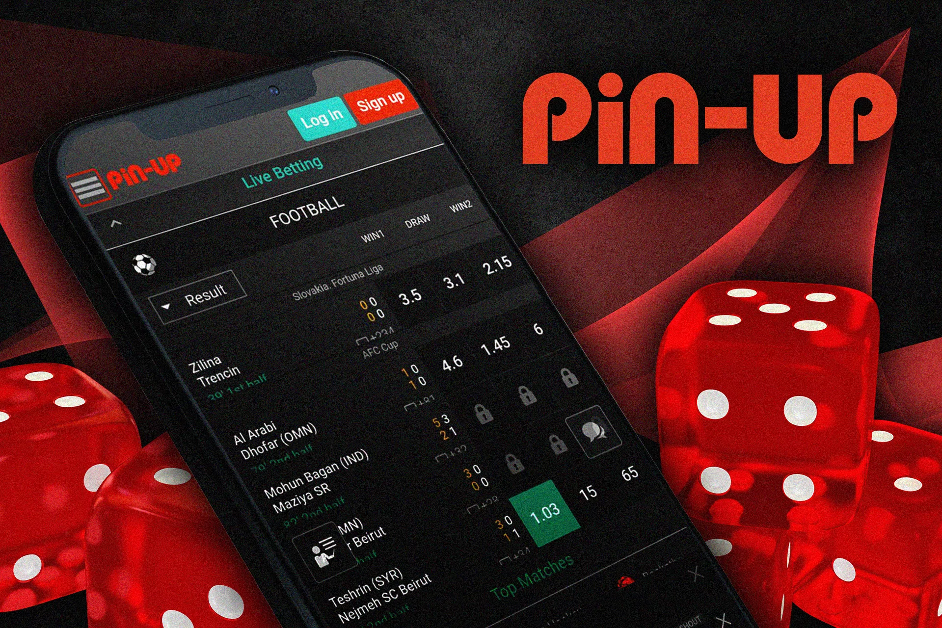 Place simple bets, as well as system and express bets in the app.