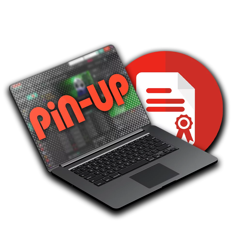 Pin Up is regulated by Curacao license.