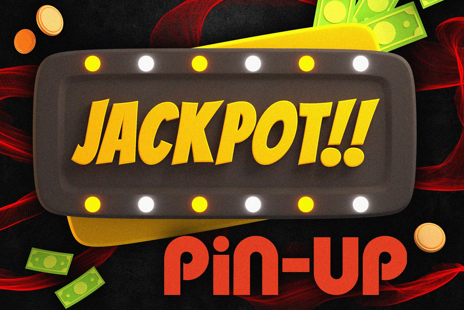 Try to win a jackpot in the Pin-Up casino.