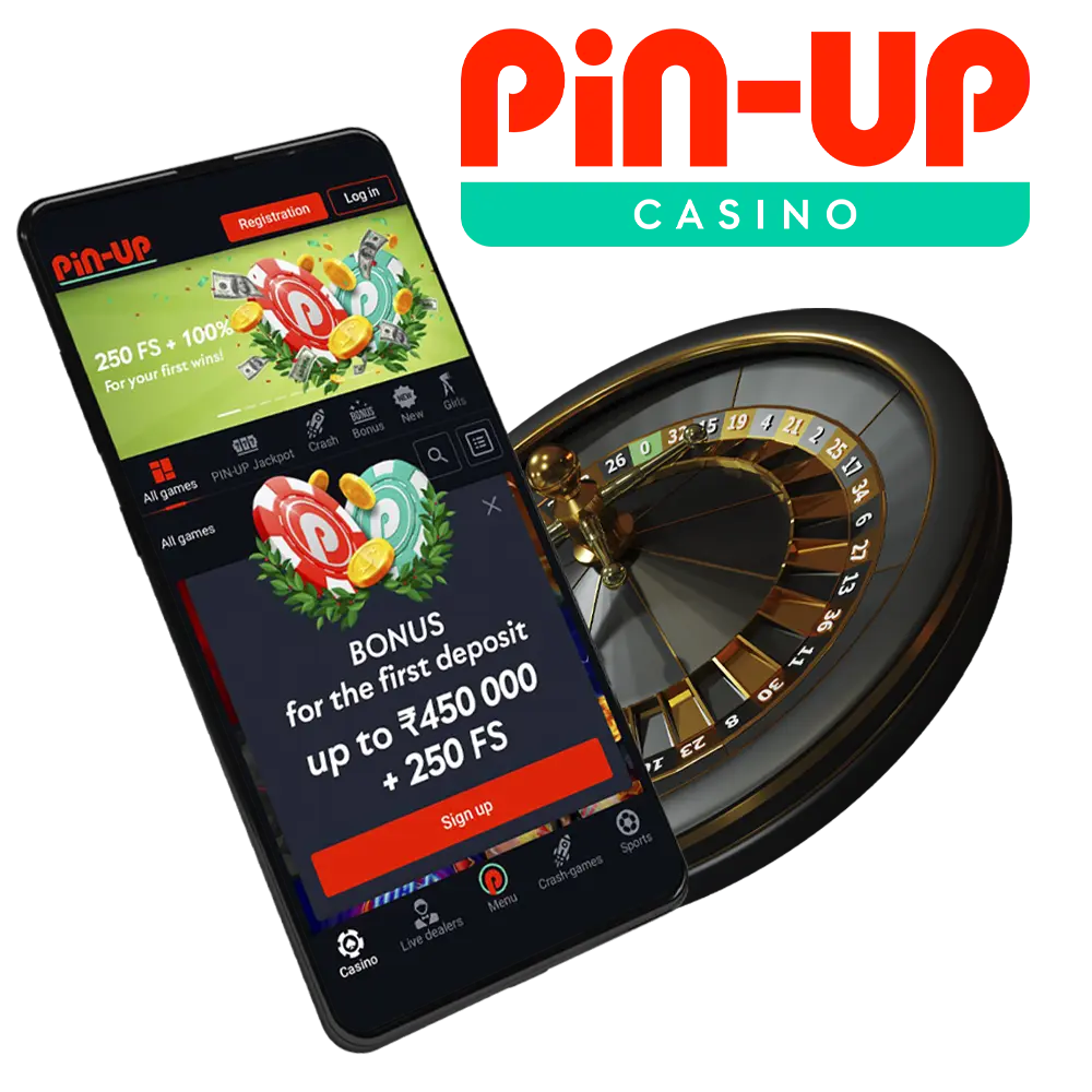 Play favorite games in the Pin Up casino.