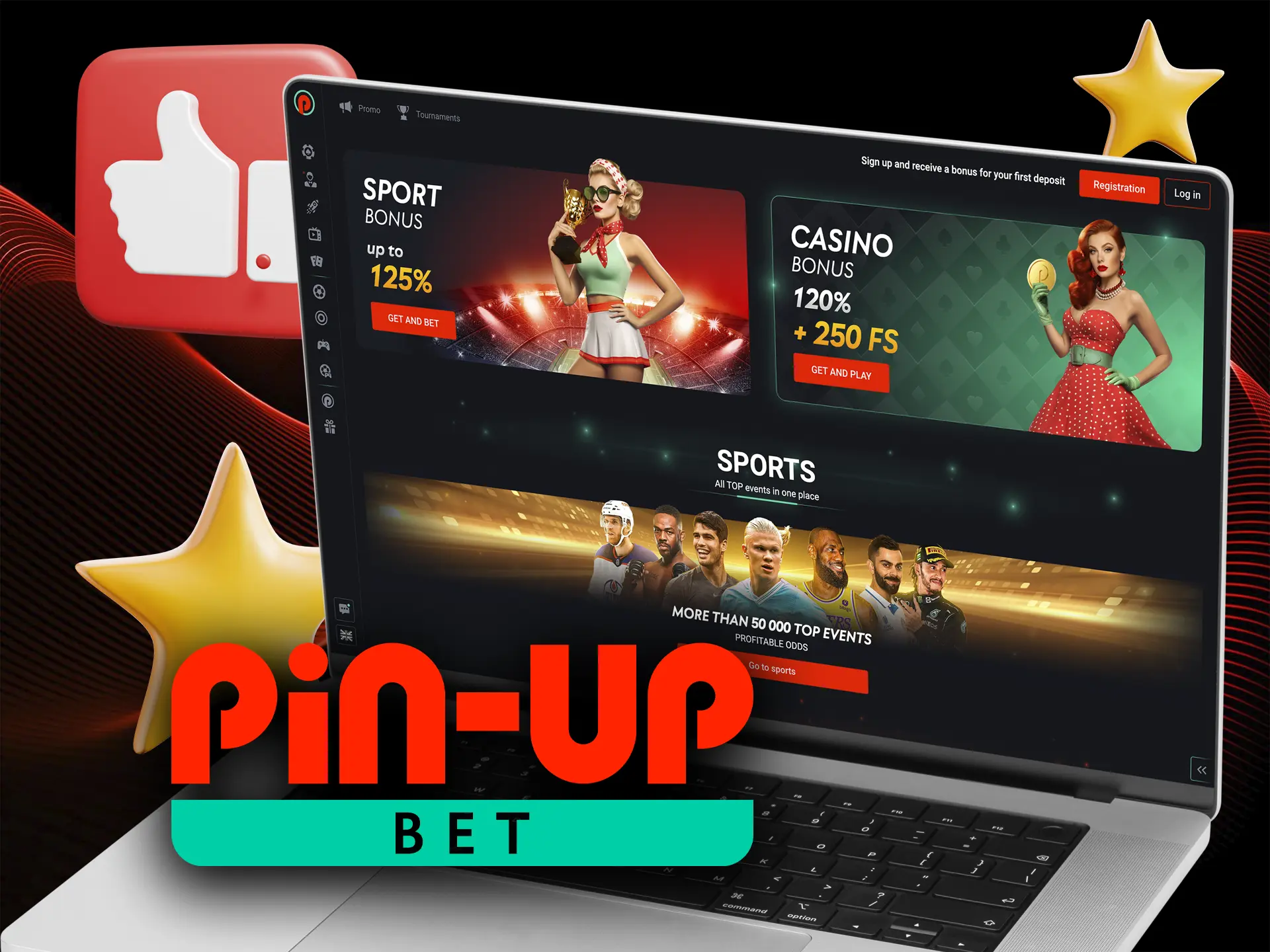 Pin Up is a leading company with high ratings and excellent reviews among cricket lovers around the world.