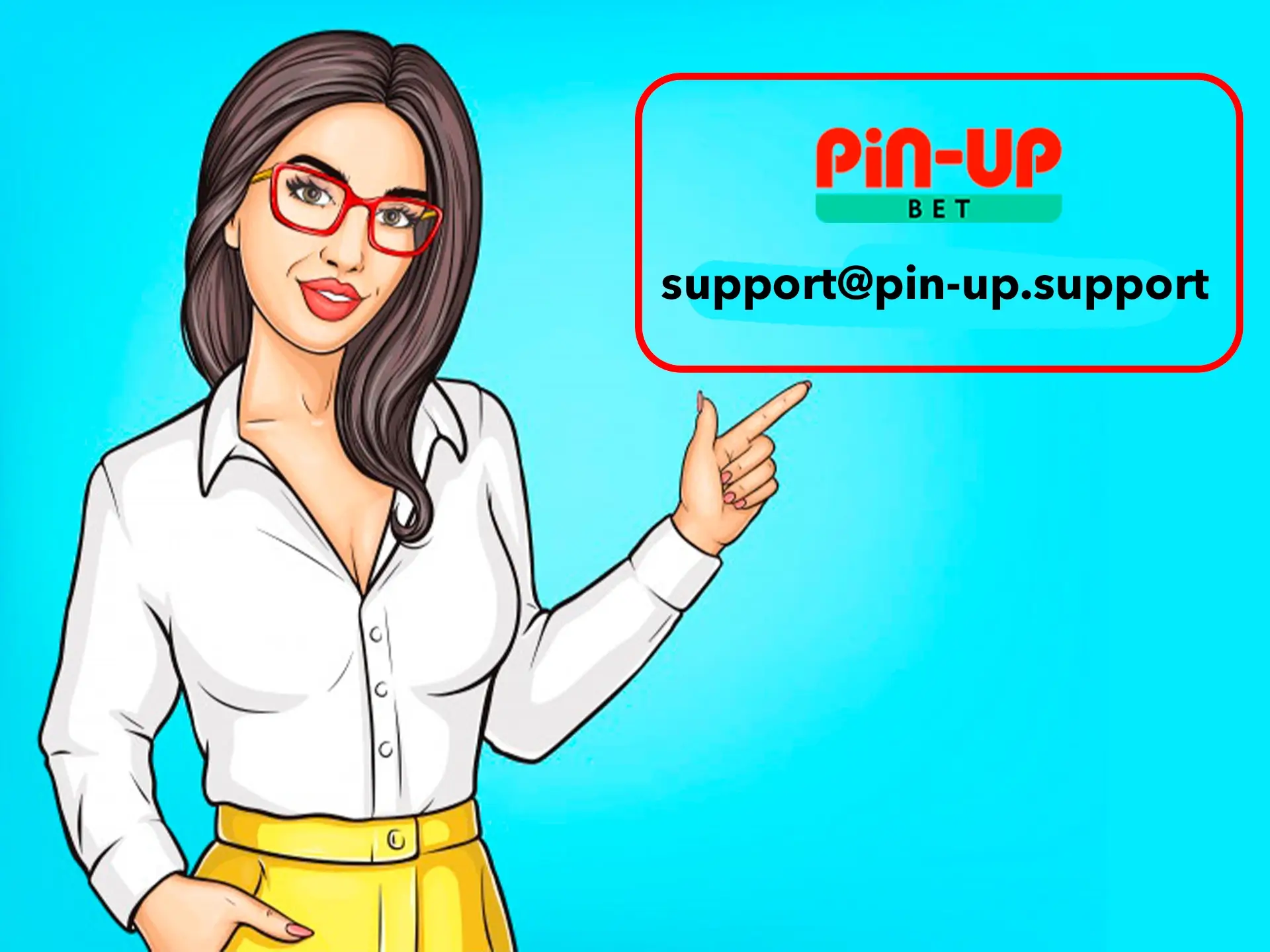 Write an email and descrive your problem to the Pin Up support team.