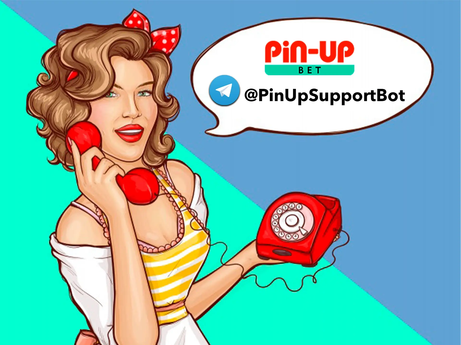 You can also message the Pin Up team on Telegram if you have any urgent questions.